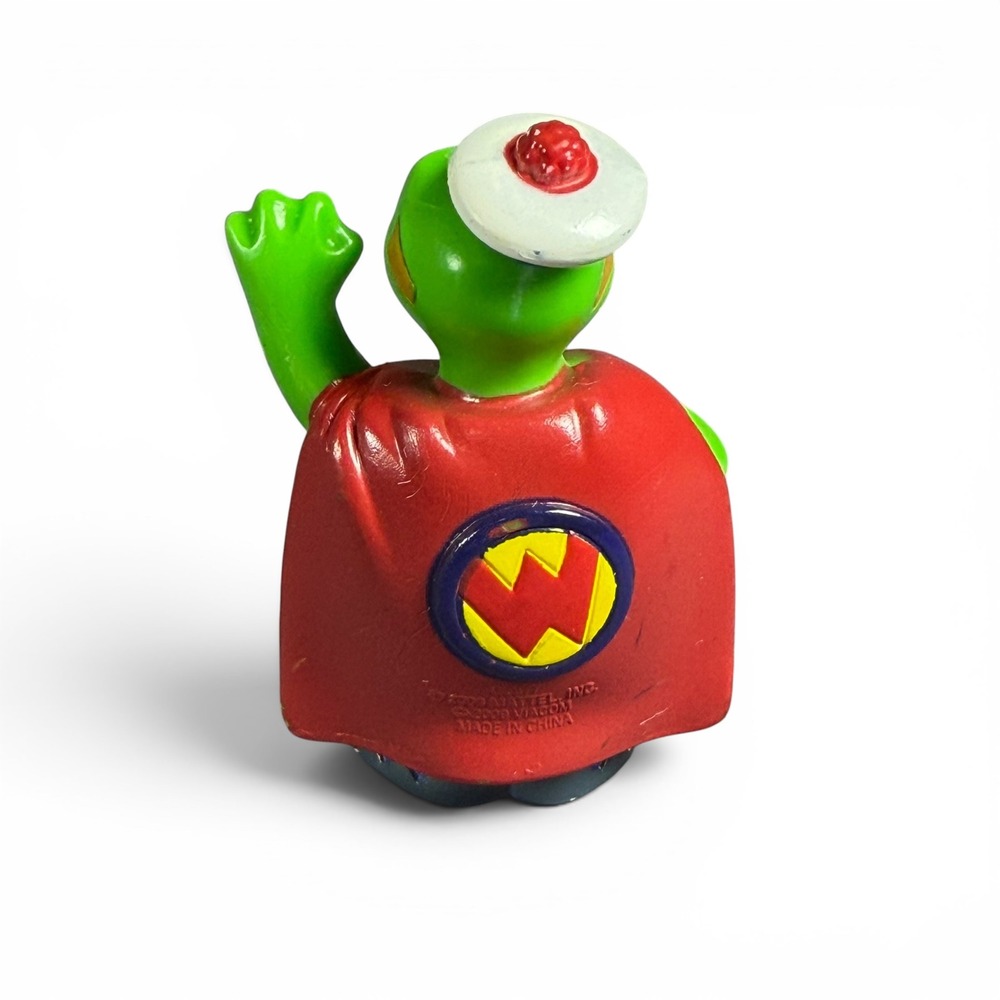Mattel Wonder Pets Tuck the Turtle PVC Figure 2009 Viacom Red Cape Toy - Picture 2 of 3